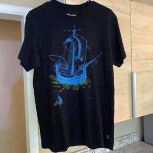 Vintage Rare Volcom graphic-tee